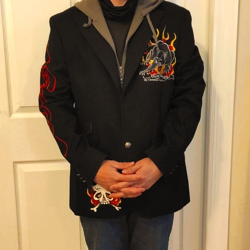 Ed Hardy by Christian Audigier Hooded Jacket